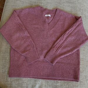 Lauren Conrad Women's Pink Mohair Sweater Sz S